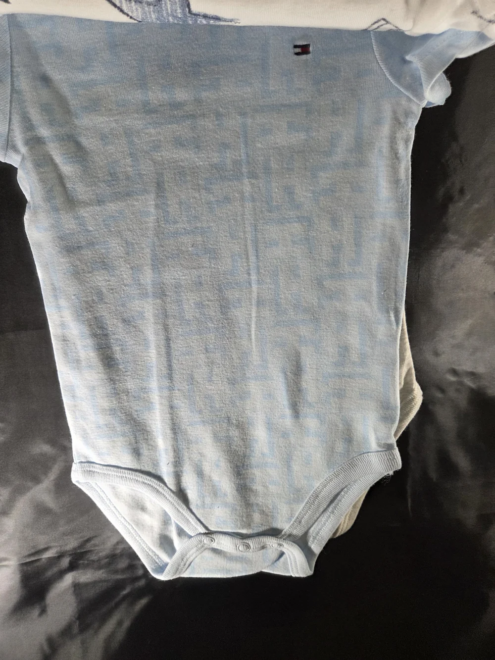 Tommy Hilfiger 4 -Pack  Navy Blue Baby One-Piece Bodysuits
